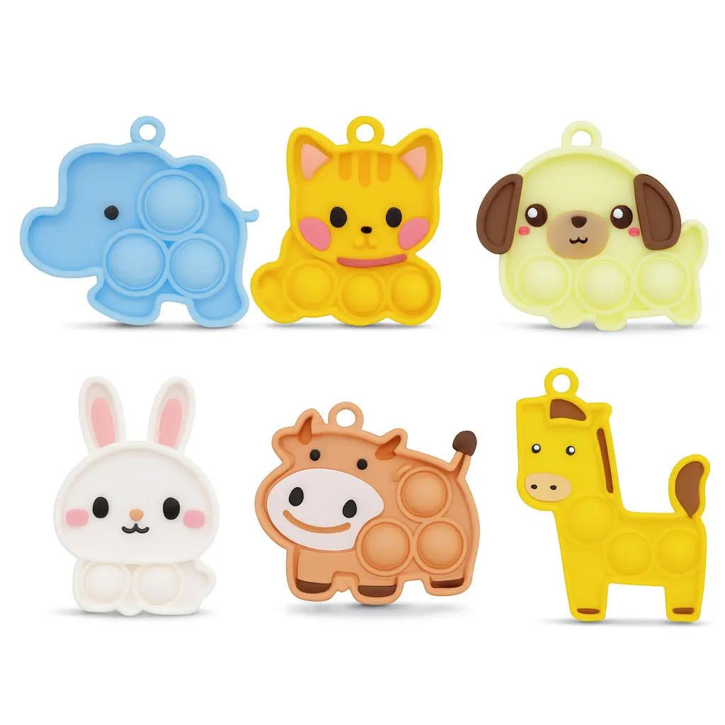 Méga Pack 10 Porte-Clés Sensoriels